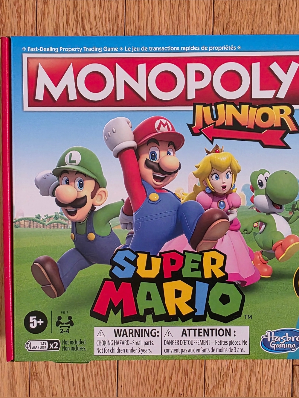 Hasbro Gaming Monopoly Junior Super Mario Board Game